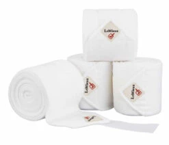 LeMieux Polo Bandages -Equestrian Supply Store polo bandages white hero 9849 lemieux 66418.1670613704