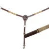 Cashel Rawhide Braid Breast Collar -Equestrian Supply Store rawhide braid breast collar 1in choco SA BC121RB cashel 65146.1624822630