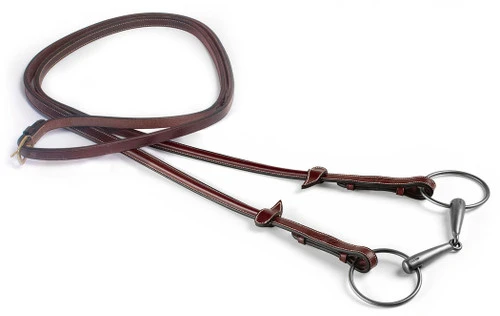 Equipe Rubber Lined Reins 3 Equipe Rubber Lined Reins