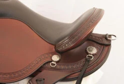 Circle Y Sheridan Flex2 Trail Saddle 1572 16 Circle Y Sheridan Flex2 Trail Saddle 1572 -Equestrian Supply Store sheridan seat cantle tooling 1572 circle y 14328.1572395409