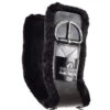 Shoulder Relief Cinch With Fleece Liner -Equestrian Supply Store shoulder relief cinch fleece black side 39706.1556747095