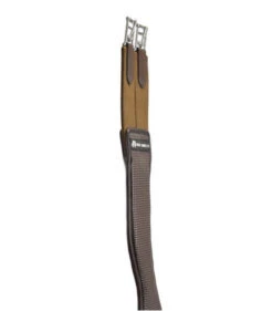 Synthetic Shoulder Relief Girth -Equestrian Supply Store shoulder relief girth synthetic brown profile 74414.1556744408