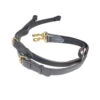 Nunn Finer Elastic Side Reins -Equestrian Supply Store side reins leather elastic havana nunn finer 65694.1587241352