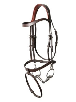 Signature By Antarès Training Bridle -Equestrian Supply Store signature training bridle brown SIGOB BRD2 antares 80704.1674091323