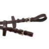 Signature By Antarès Web Reins With Stops 1 Signature By Antarès Web Reins With Stops -Equestrian Supply Store signature web reins stops brown stops SIGOB REN3 46295.1674090557