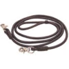 Cody Pro Softy Leather Roping Rein -Equestrian Supply Store soft leather roping rein brown 9016 buffalo leather 42029.1647373201