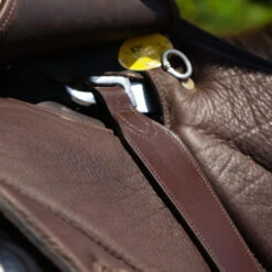 SLIM Stability Stirrup Leathers -Equestrian Supply Store stability slim leathers brown bar total saddle fit 30789.1581547763