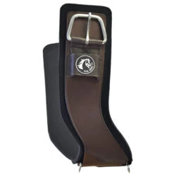 StretchTec Shoulder Relief Cinch 15 StretchTec Shoulder Relief Cinch -Equestrian Supply Store stretchtec shoulder relief cinch brown side ST SRC 28 BRN BLN total saddle fit 33102.1634504272