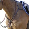 Stubben Padded Side Fit Breastplate With Running Attachment -Equestrian Supply Store stubben breast plate running attachment 49946.1640729584