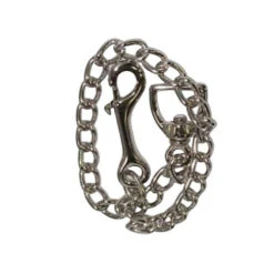 Stud Chains - 24" And 30" -Equestrian Supply Store stud chain nickel 24in 196270 partrade 89073.1672252834