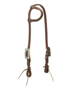 Weaver Leather Weaver Southwest Square One Ear Headstall -Equestrian Supply Store sw square 1 ear headstall brown 100594 weaver 45503.1669083157