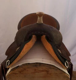 Circle Y KK Swift Barrel Saddle 1522 -Equestrian Supply Store swift barrel saddle front 1522 circle y 84110.1572395842