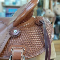 McCall McLite Wade Saddle -Equestrian Supply Store tag mclite wade natural round basket skirt mccall 48142.1580334941