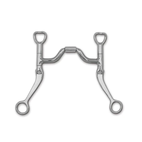 Myler Ported Barrel Flat Shank Bit