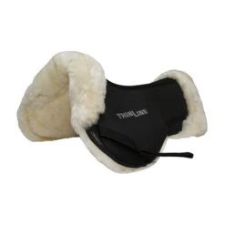 ThinLine Full Sheepskin Trifecta Half Pad -Equestrian Supply Store trifecta full sheepskin natural 7024 W thinline 25809.1673555759