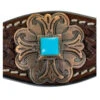 Circle Y Turquoise Round Up Breast Collar -Equestrian Supply Store turquoise round up concho 1025 circle y 80858.1686171065