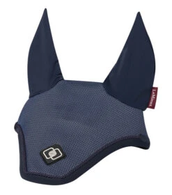LeMieux Ultra Mesh Fly Hood -Equestrian Supply Store ultra mesh fly bonnet navy front 4832 lemieux 01710.1646167555