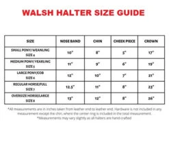 Mary's British Leather Halter With Solid Brass Hardware 9 Mary's British Leather Halter With Solid Brass Hardware -Equestrian Supply Store walsh halter size guide 26634.1685668772
