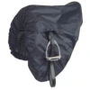 Shires Waterproof Ride On Dressage Saddle Cover -Equestrian Supply Store waterproof saddle cover dressage black 232D shires 45699.1637441732