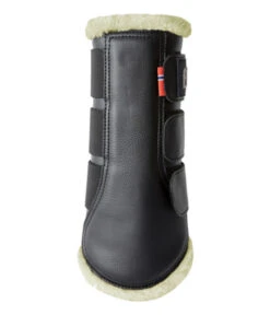 B Vertigo Wellington Fleece Brushing Boots 10 B Vertigo Wellington Fleece Brushing Boots -Equestrian Supply Store wellington brushing boots inside black 19268 BL BV 62753.1678562798